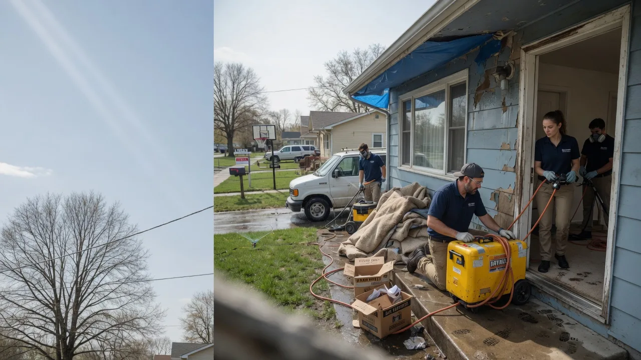 Basement Flood Cleanup in Bison, OK near me